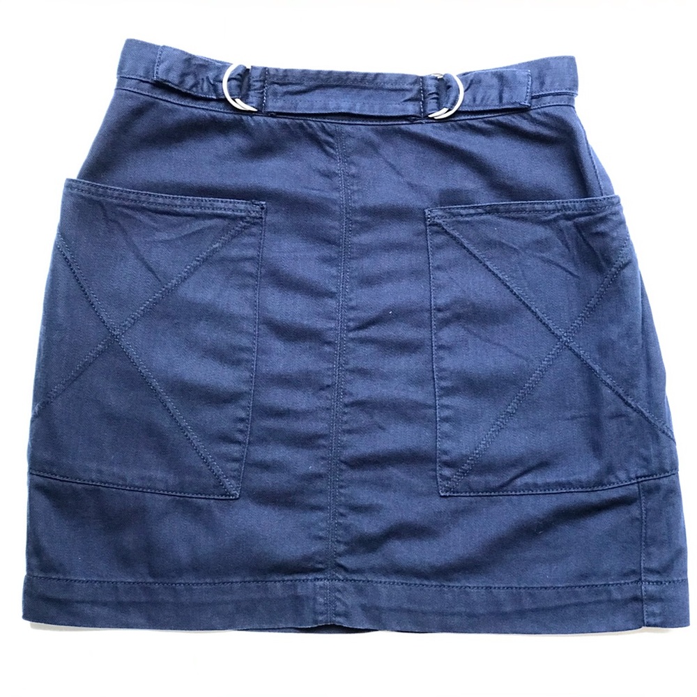 Pilcro and The Letterpress pocket mini skirt resort outfit new